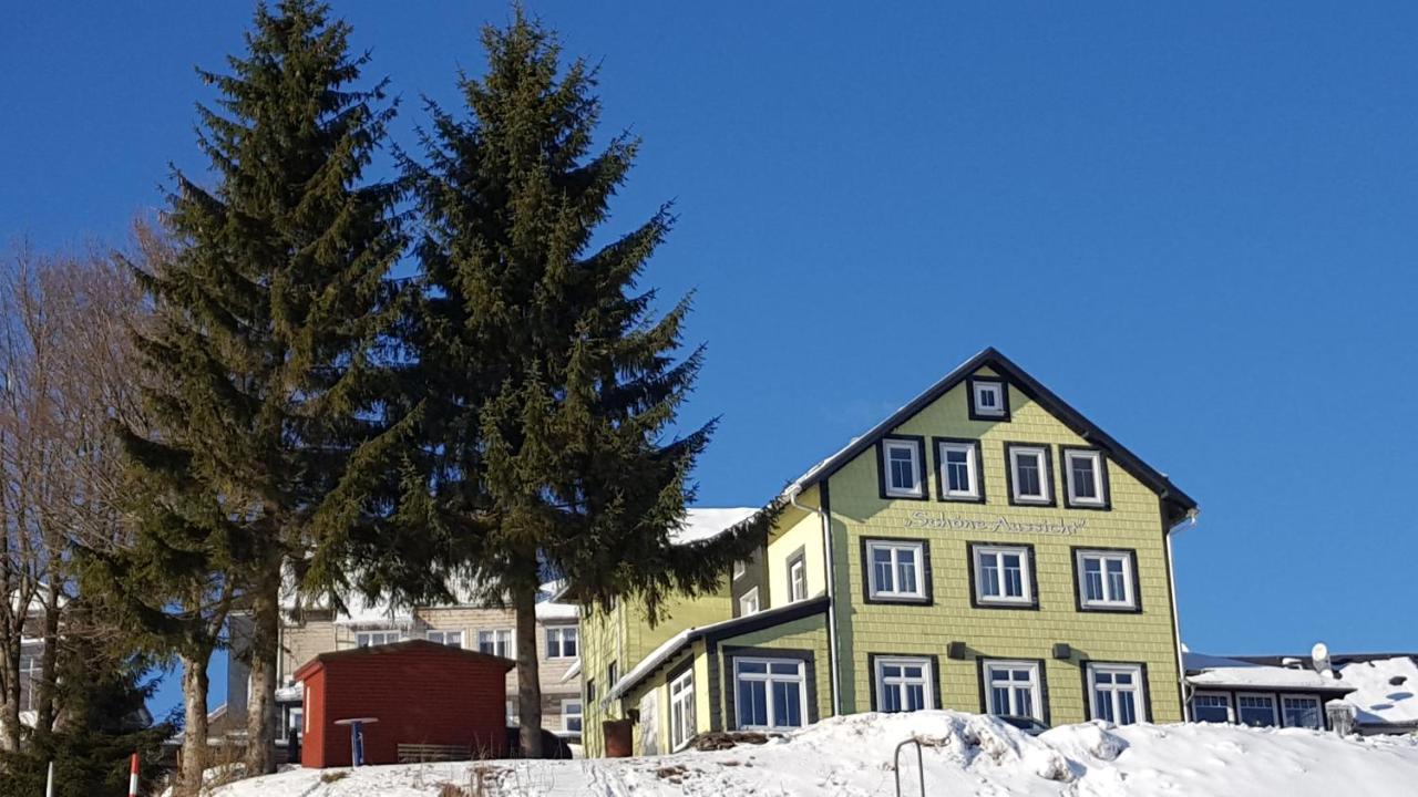 Hotel Schoene Aussicht Masserberg Kültér fotó