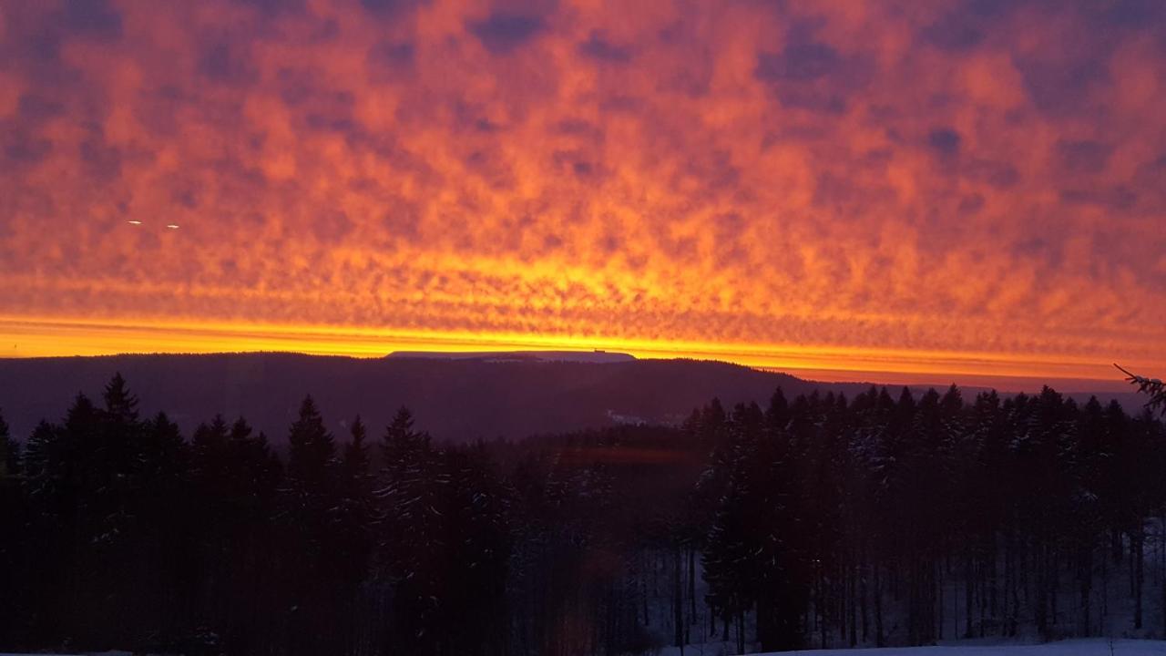 Hotel Schoene Aussicht Masserberg Kültér fotó