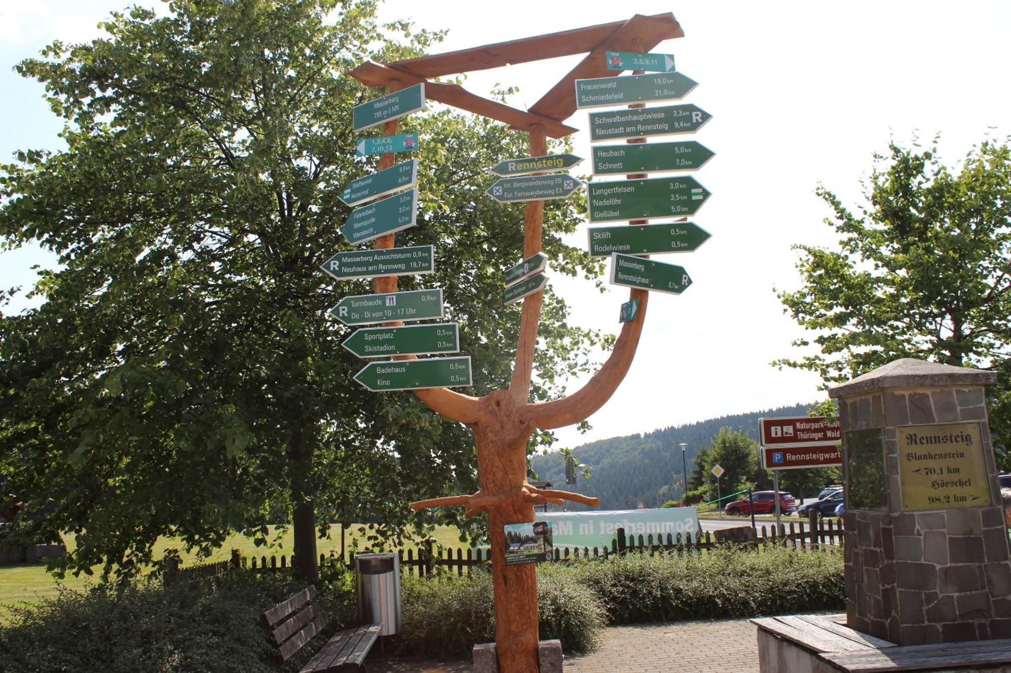 Hotel Schoene Aussicht Masserberg Kültér fotó